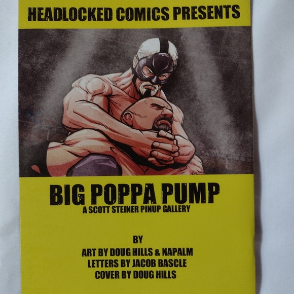 Scott Steiner A Pinup Gallery Headlocked Comic Big Poppa Pump PWC EXCLUSIVE - Picture 2 of 3